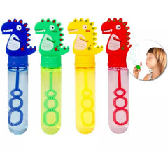 Bulleur de savon dinosaure aux couleurs assorties