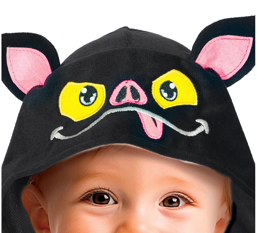 Poncho Murciélago para bebé