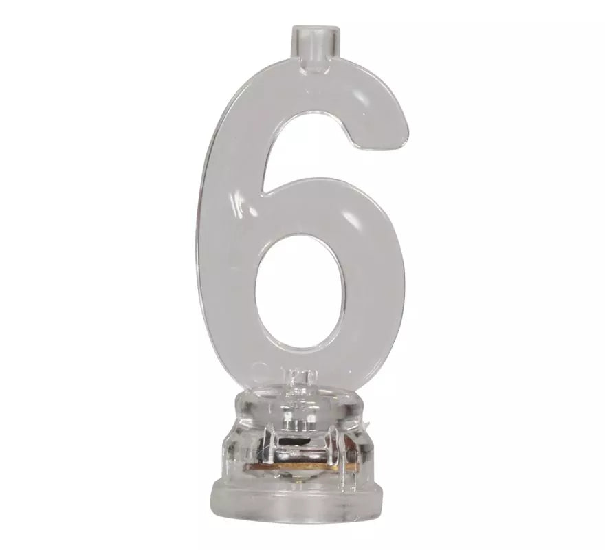 Translation missing: fr.Portavela Led Nº 6 con 4 Velas, de 13 cm