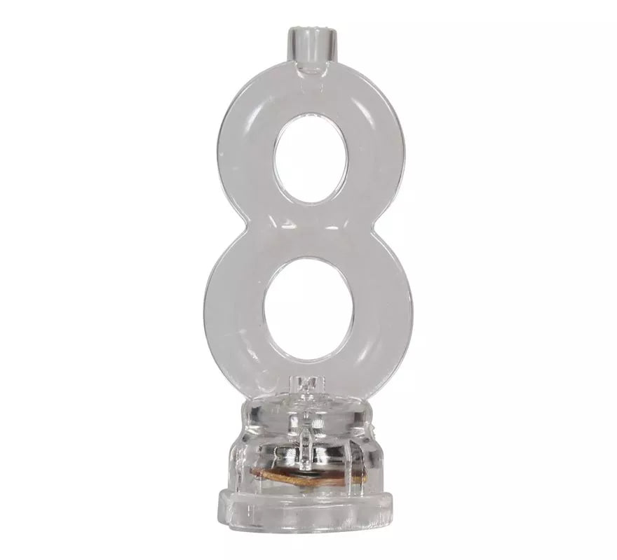 Translation missing: fr.Portavela Led Nº 8 con 4 Velas, de 13 cm
