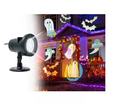 Projecteur de figurines LED d'Halloween pour l'extérieur