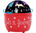 Proyector Led Giratorio Decorado Navidad 11,5x11,5x13 cm