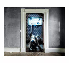 Porte TV Décorative Effrayante 80X180 cm