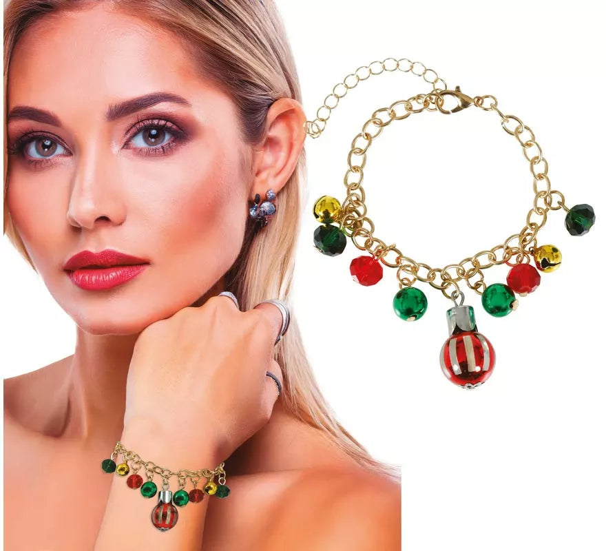 Translation missing: fr.Pulsera Bolas Árbol de Navidad