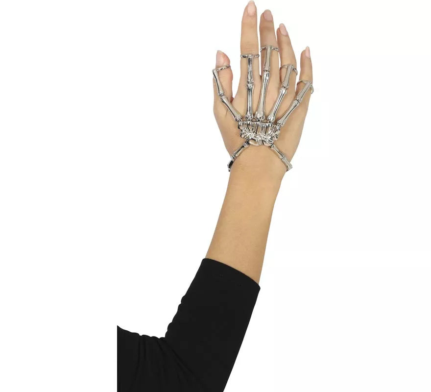 Translation missing: fr.Pulsera con Anillos Esqueleto Metal