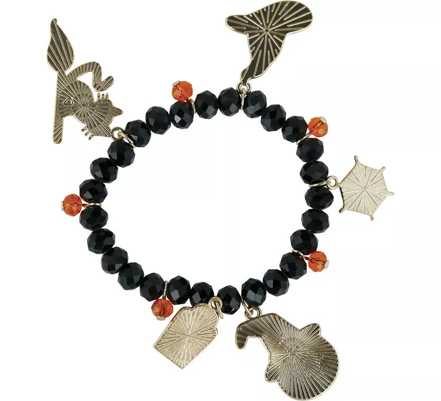 Translation missing: fr.Pulsera con Figuras negra para Halloween