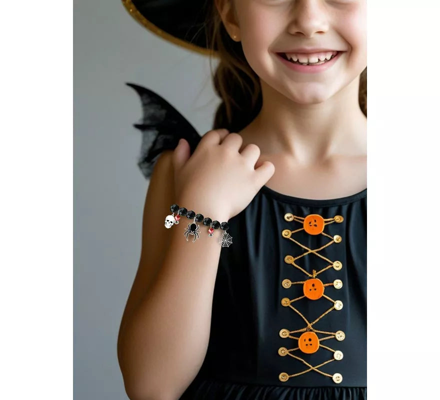 Translation missing: fr.Pulsera con Figuras negra para Halloween