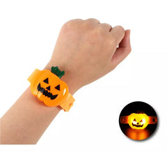 Bracelet citrouille joyeuse avec lumière