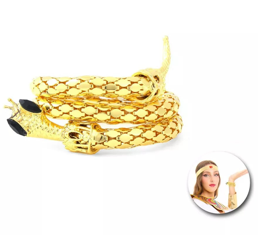 Translation missing: fr.Pulsera de Serpiente Egipcia dorada