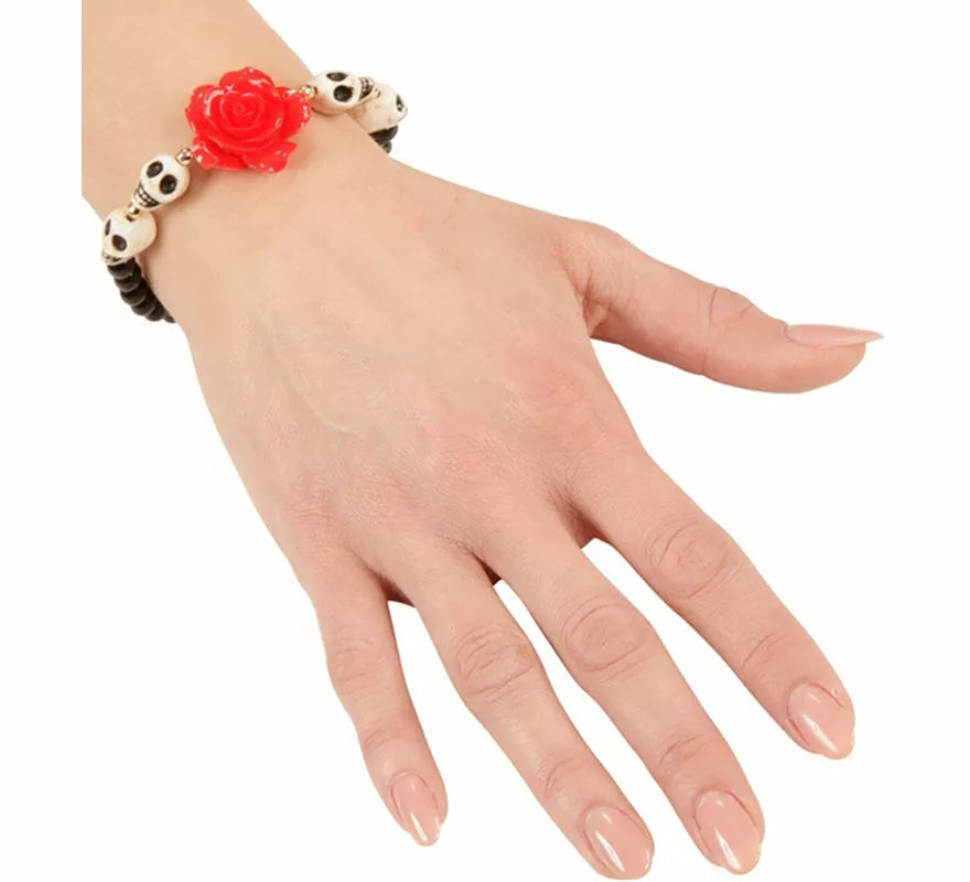Translation missing: fr.Pulsera Día de los Muertos con Calaveras