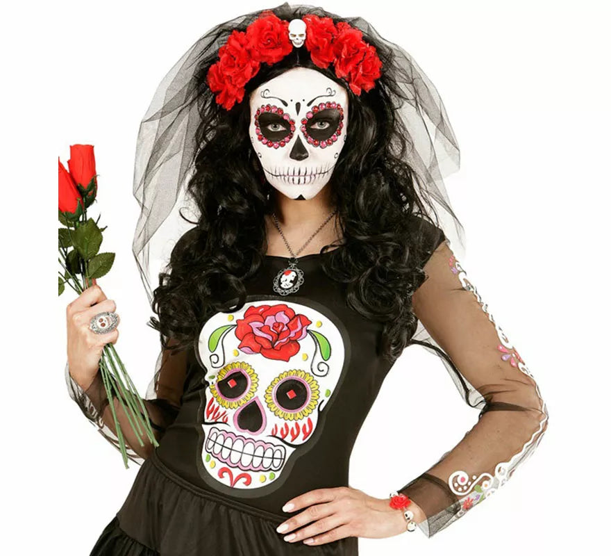 Translation missing: fr.Pulsera Día de los Muertos con Calaveras