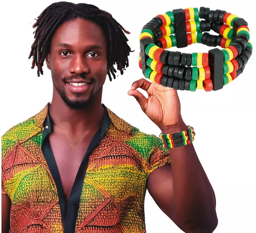 Translation missing: fr.Pulsera Jamaicana multicolor