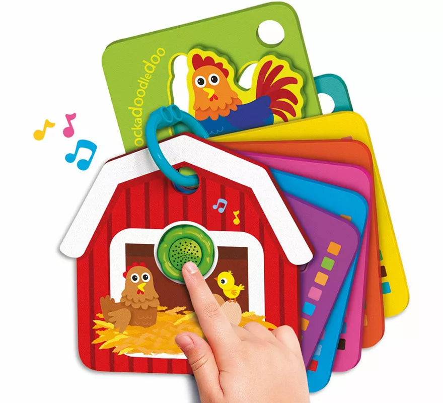 Translation missing: fr.Puzzle Eva Tarjetas Granja con Sonidos y voces Reales de Animales