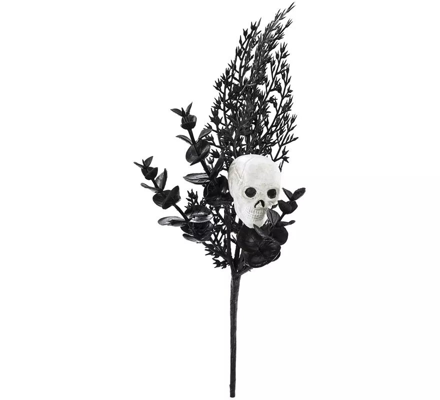 Translation missing: fr.Rama Artificial con Calavera de 25 cm