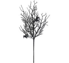 Branche artificielle avec chauve-souris 60 cm