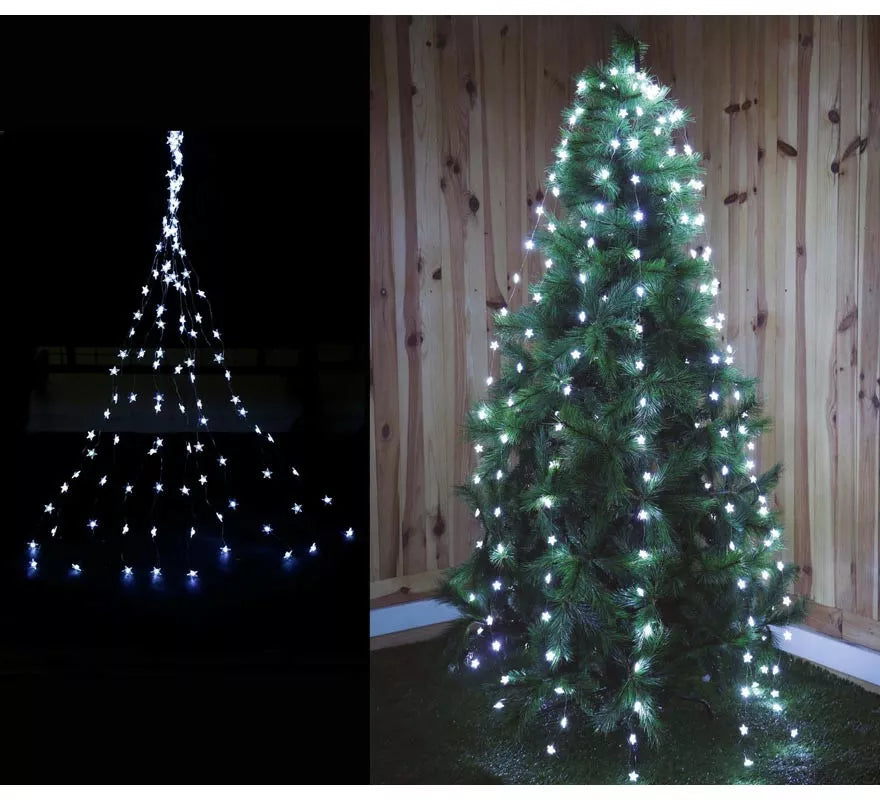 Translation missing: fr.Rama de 200 Led Estrellas blancas con 8 funciones