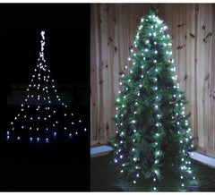 Branche de 200 Led Warm Stars avec 8 fonctions