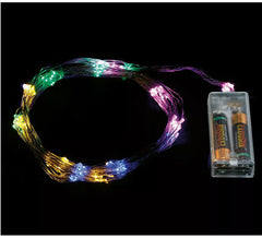 Rama Fil 70 Led Multicolore à Piles 90 cm