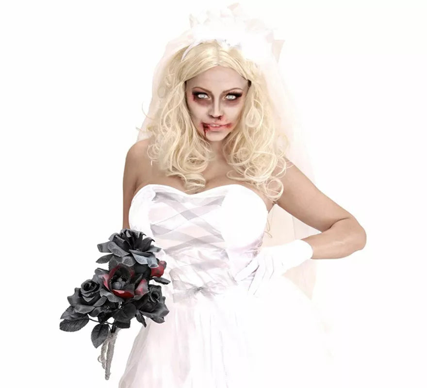 Translation missing: fr.Ramo de Rosas de Novia para Halloween
