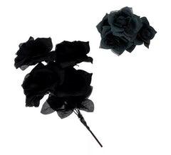 Bouquet de roses noires