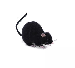 Souris lisse noire 14 cm