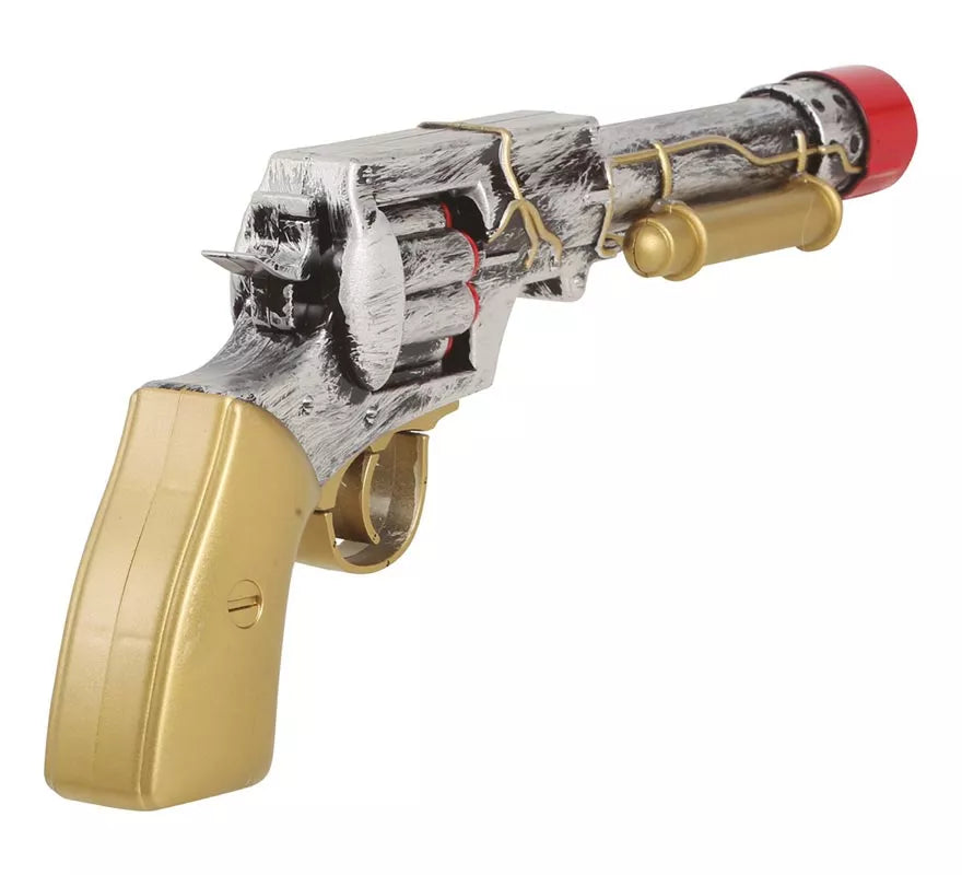 Translation missing: fr.Revolver estilo Steampunk 30 cm