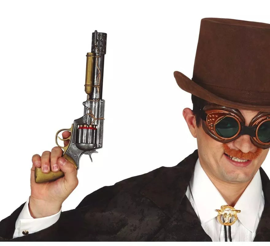 Translation missing: fr.Revolver estilo Steampunk 30 cm