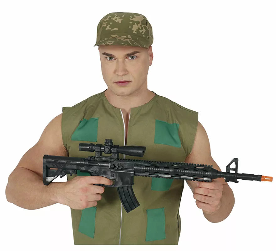 Translation missing: fr.Rifle de Asalto con mira y sonido de 67 cm