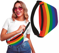 Sac banane arc-en-ciel