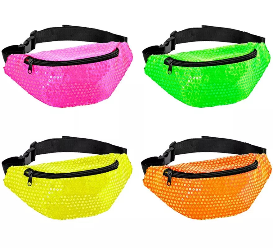 Translation missing: fr.Riñonera con Lentejuelas en varios colores neones