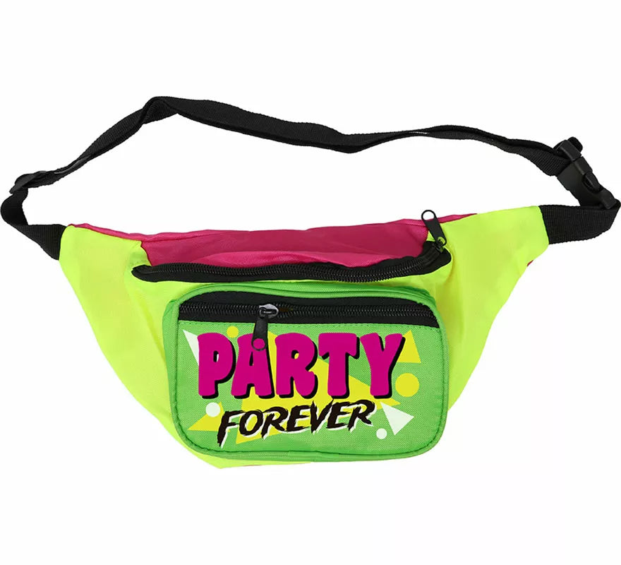 Translation missing: fr.Riñonera Verde Party forever de 35x12 cm