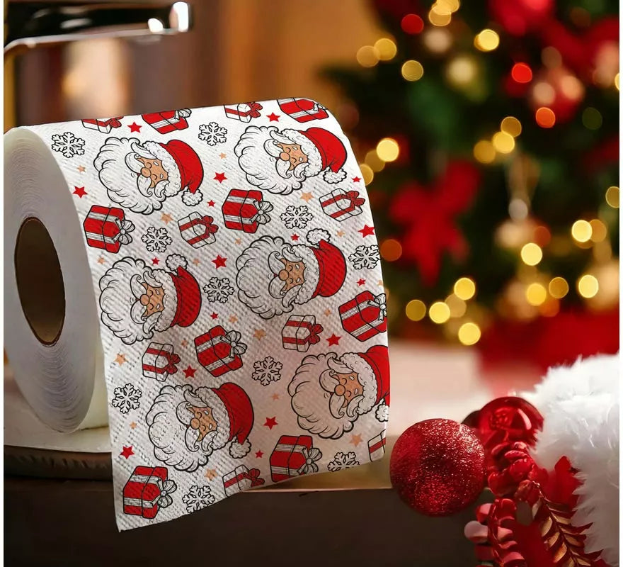 Translation missing: fr.Rollo WC Santa Claus de Papel 2 Capas