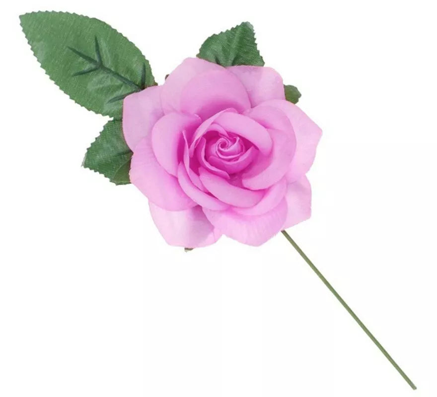 Translation missing: fr.Rosa de Sevillana o Chulapa con varilla de 13 cm en varios colores