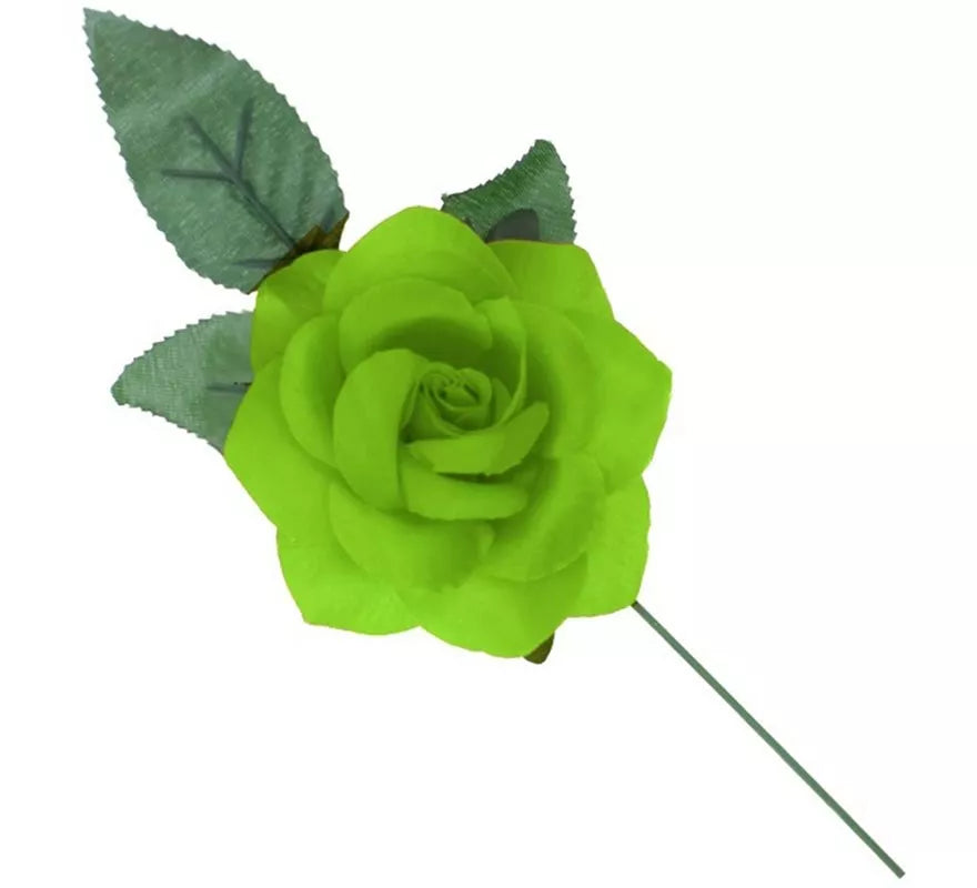 Translation missing: fr.Rosa de Sevillana o Chulapa con varilla de 8 cm en varios colores