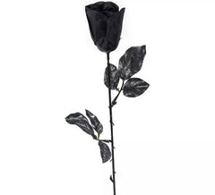 Rose noire de 43 cm