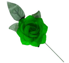 Rosa Sevillana ou Chulapa verte avec tige de 8 cm