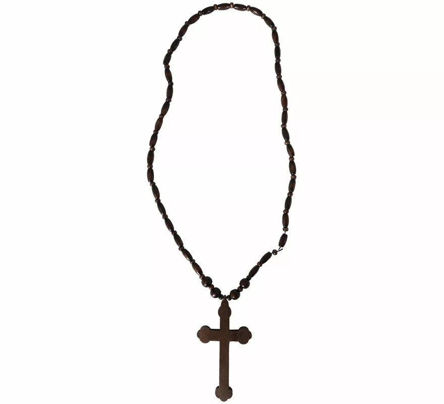 Translation missing: fr.Rosario de Madera de 48 cm