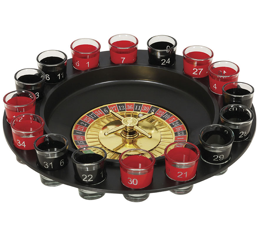 Translation missing: fr.Ruleta Casino de 29 cm con 16 Vasos de 4,5 cm