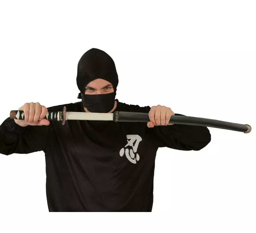 Translation missing: fr.Sable de Japonés o Espada Ninja negra de 76 cm con funda