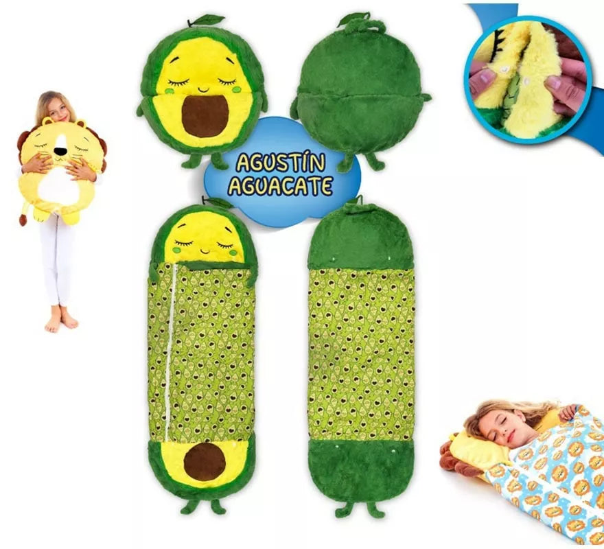 Translation missing: fr.Saco de Dormir Agustín Aguacate con cojín de 135 cm