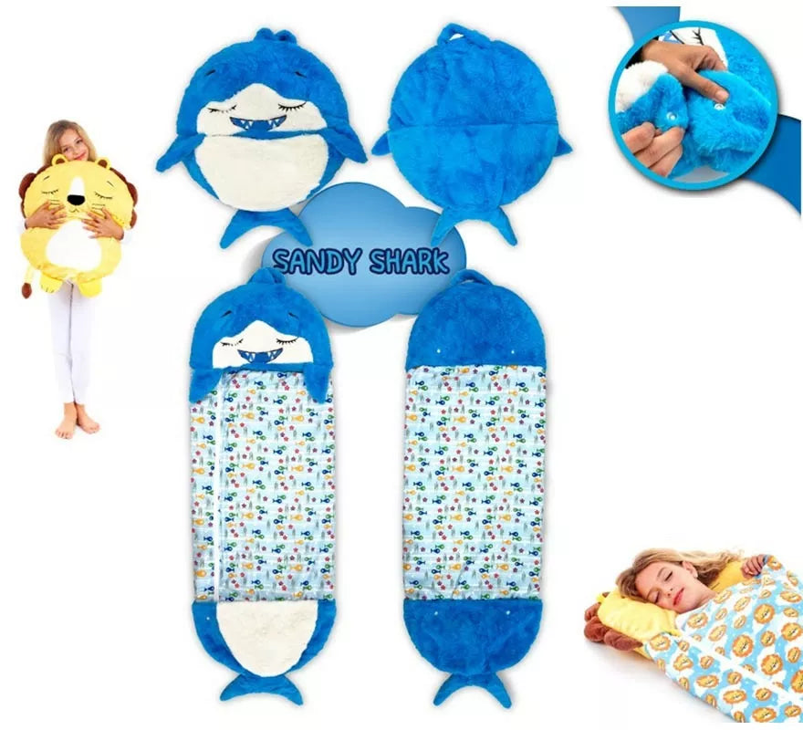Translation missing: fr.Saco de Dormir Shark Sandy con cojín de 135 cm
