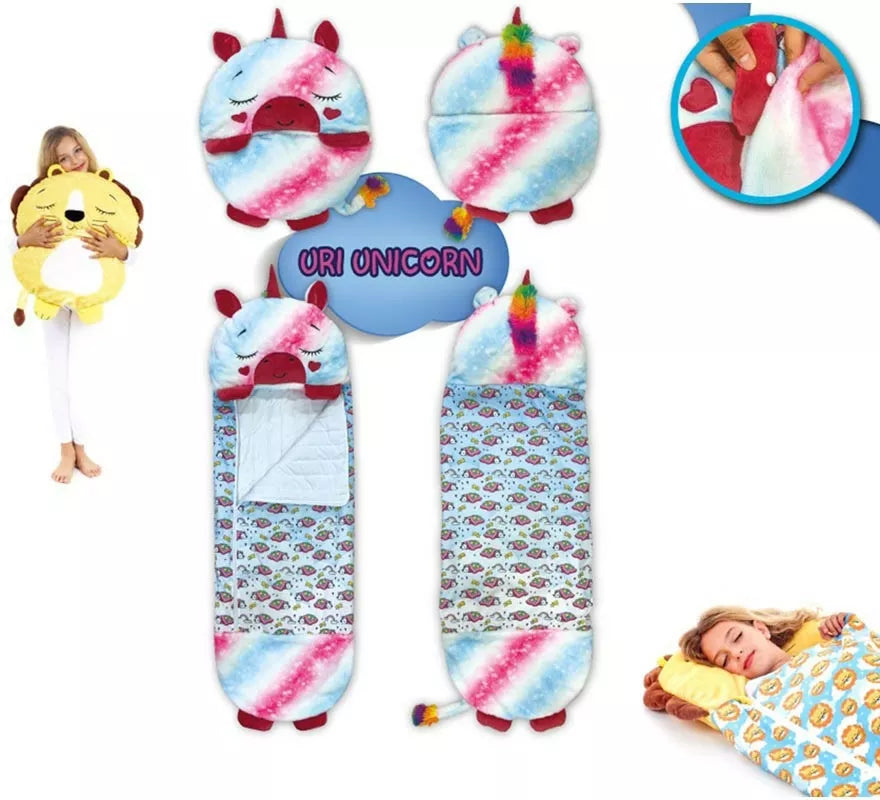 Translation missing: fr.Saco de Dormir Uri Unicornio con cojín de 135 cm