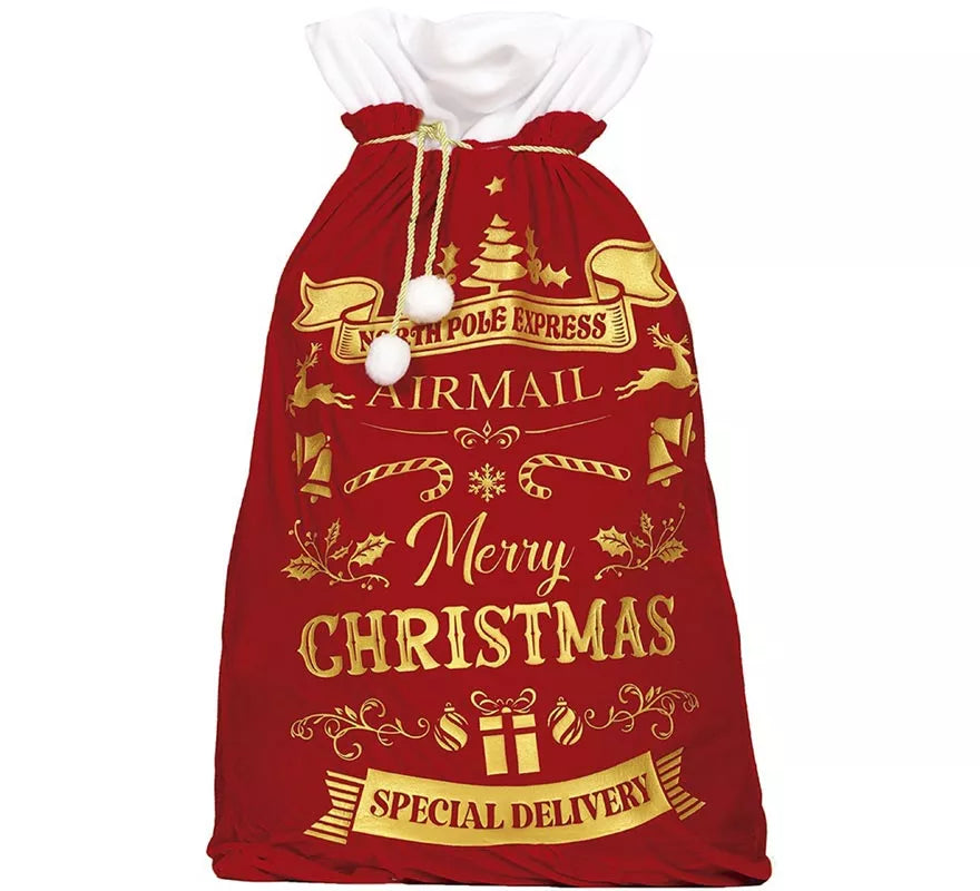 Translation missing: fr.Saco de Merry Christmas de 60x95 cm