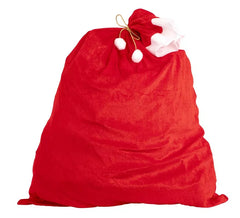 Sac Père Noël rouge 70 X 100 cm