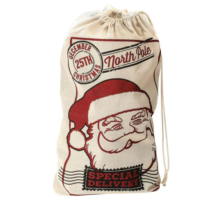 Translation missing: fr.Saco Santa Claus de Yute de 50X80 cm