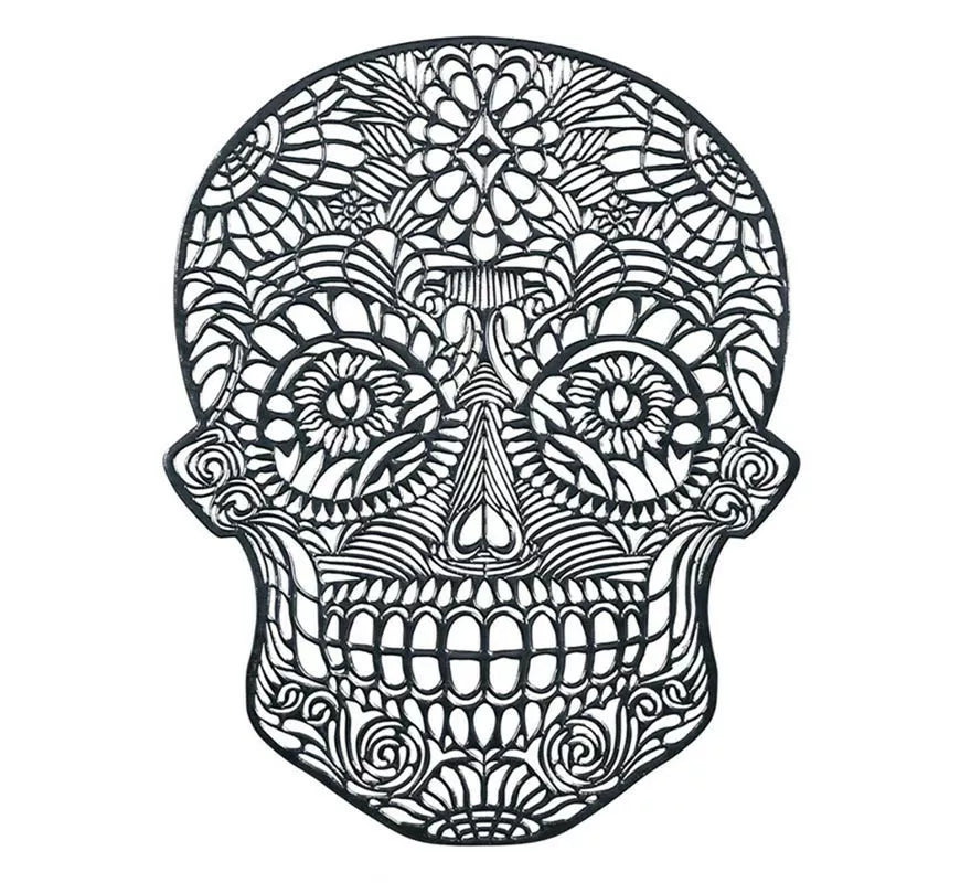 Translation missing: fr.Salvamantel Calavera de pvc de 38 cm