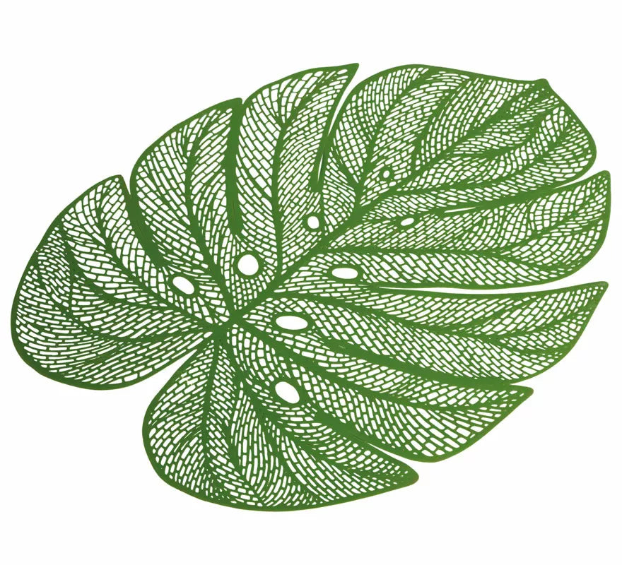 Translation missing: fr.Salvamantel Hoja verde de PVC de 45 cm