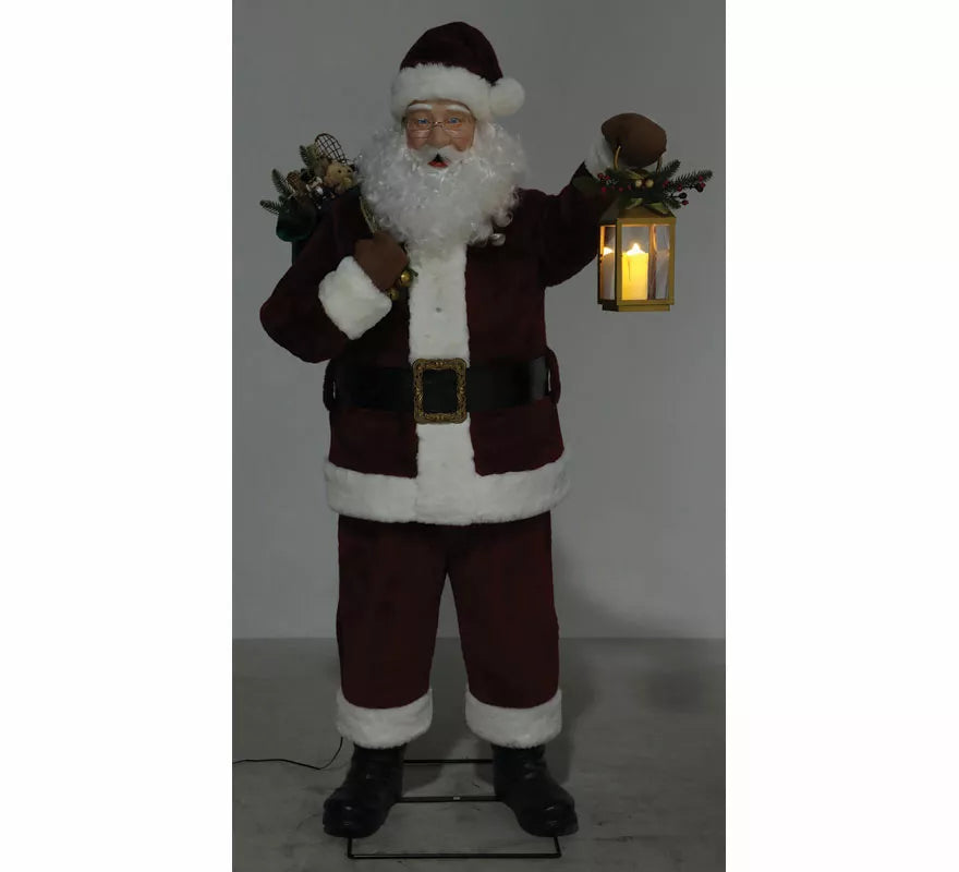 Translation missing: fr.Santa Claus con luz, sonido y movimiento de 1,8 m