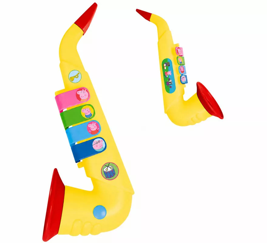 Translation missing: fr.Saxofón Peppa Pig con 4 Notas en Estuche