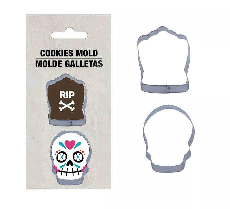 Translation missing: fr.Set 2 Moldes Metálicos para Galletas